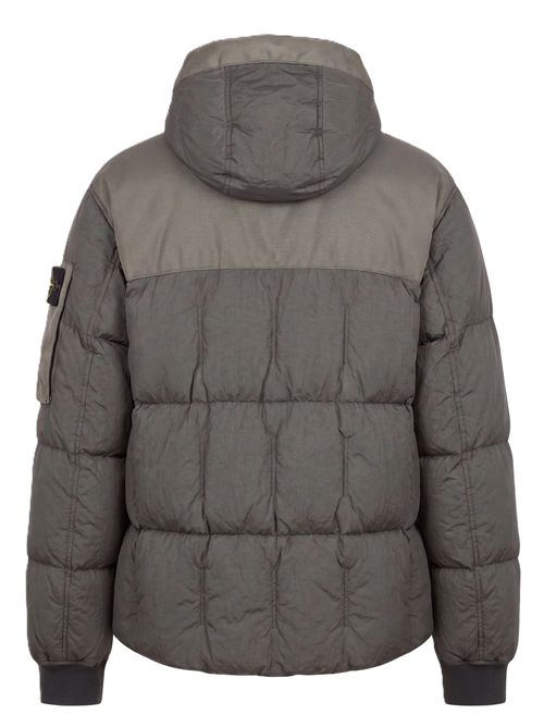 Giacca Garment Dyed Crinkle Reps Stone Island | L2S15 4100034 S0A23V0062  LEAD GREY